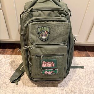 Tactical Baby Gear Green Baby Backpack